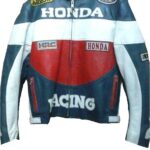 Honda Red And White Motorcycle Racing Jackets