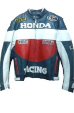 Honda Red And White Motorcycle Racing Jackets