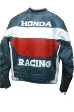 Honda Red And White Motorcycle Racing Jackets - Image 2