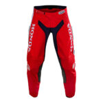 Honda Red And White Motorcycle Racing Leather Pant