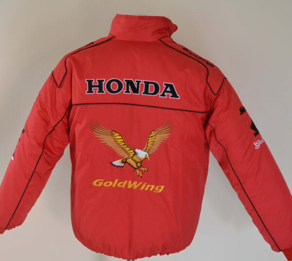 Honda Red Gold wing Wind Breaker Jacket - Image 2