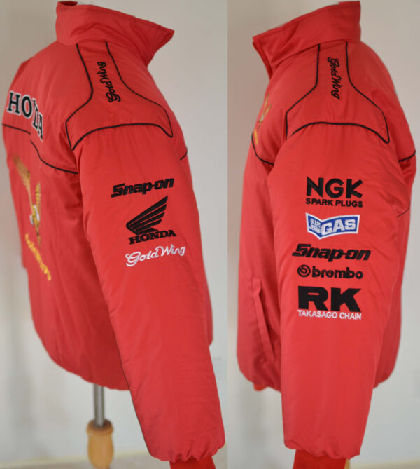 Honda Red Gold wing Wind Breaker Jacket - Image 3