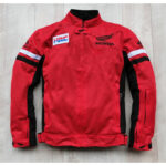 HONDA Red  motorcycle racing jacket