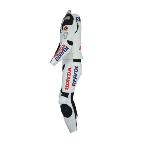 HONDA Repsol Motorcycle Men Leather - Image 2
