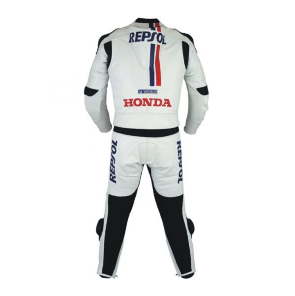 HONDA Repsol Motorcycle Men Leather - Image 3