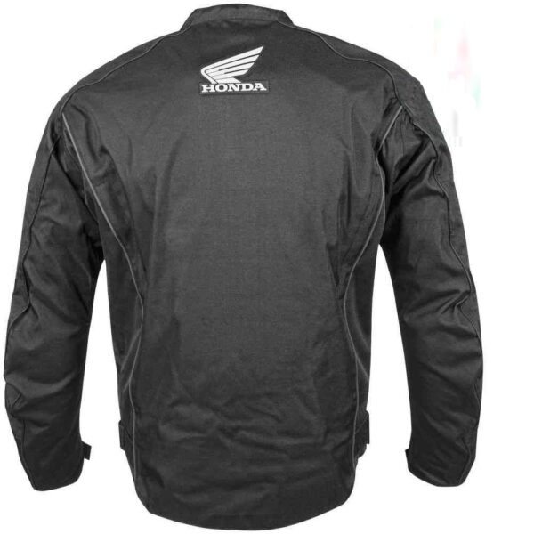 Honda Supersport Motorcycle Jacket - Black - Image 2