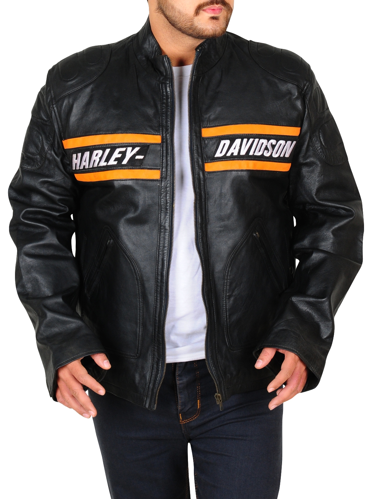 jacketism-harly-davidson-leather-jacket-1.jpg Harley Davidson Leather Jacket - Image 1