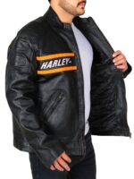 Harley Davidson Leather Jacket - Image 3