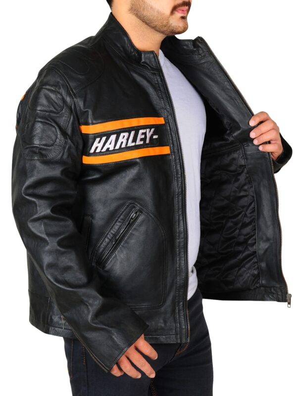 Harley Davidson Leather Jacket - Image 3