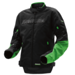 Kawasaki green black Motorcycle riding jacket