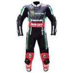 KAWASAKI Motorbike Men Leather Suit
