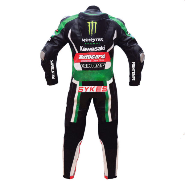 KAWASAKI Motorbike Men Leather Suit - Image 2
