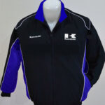 Kawasaki Purple And Black Wind Breaker Jacket