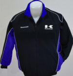 Kawasaki Purple And Black Wind Breaker Jacket