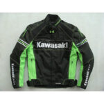 Kawasaki Racing Motorcycle black Jacket