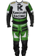 KAWASAKI Racing Motorcycle Leather Suit