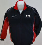 Kawasaki Red And Black Wind Breaker Jacket