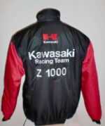 Kawasaki z1000 Red And Black Wind Breaker Jacket - Image 2
