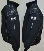 Kawasaki White And Black Color Wind Breaker Jacket - Image 3