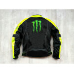 Kawasaki Yellow Monster Energy Racing Safety Riding Jacket - Image 2
