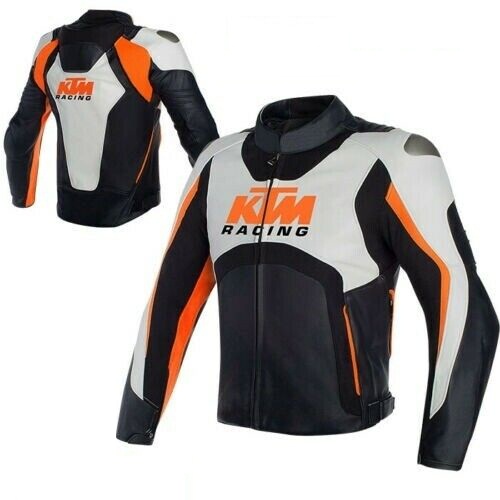 ktm-motorcycle-racing-leather-jacket.jpg KTM Motorcycle Racing Leather Jacket - Image 1