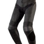 Leather Black motorcycle Racing Pant