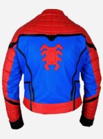 Leather Motorcycle Spider Man Homecoming Jacket - Image 2