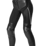 Motorcycle Black Leather Pants