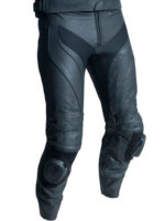 Motorcycle Black leather Racing Pants