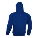 Motorcycle Blue Zipper Hoodie With Safety pads - Image 2