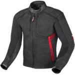 Motorcycle Leather Black And Red Motorcycle Jacket