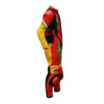 Motorcycle Multi colors Leather One Piece Racing Suit - Image 3
