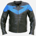 Nightwing Leather Jacket with Foam Padding