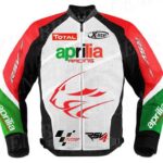 Aprilia Racing Motorcycle Leather Motorcycle Jacket