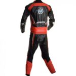 Mv Agusta Race Black And Red Motorcycle Leather Suit - Image 2