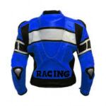 New Mens Custom Blue Racing Motorcycle Style - Image 2