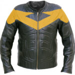 Nightwing Motorcycle Leather Jacket Costume