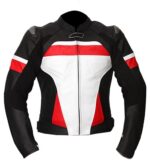 Motorcycle Genuine Leather Safety Pads Racing Jacket