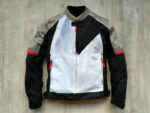 Racing Black And White Motorcycle Jacket