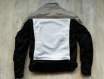 Racing Black And White Motorcycle Jacket - Image 2
