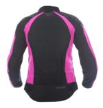 Racing Cool Leather Motorcycle Black Jacket - Image 2