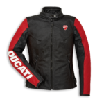 Red And Black Ducati Leather jacket
