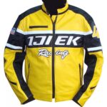 Handmade Men Chuck Greene Dead Rising Leather jacket