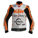 Stefan KTM Motorbike, Motorcycle Racing Leather Jacket