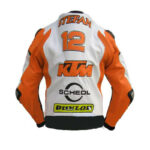 Stefan KTM Motorbike, Motorcycle Racing Leather Jacket - Image 2