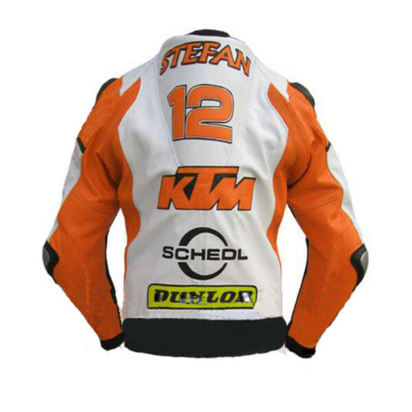 Stefan KTM Motorbike, Motorcycle Racing Leather Jacket - Image 2