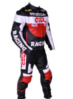 HONDA Motorbike Racing Leather Suit - Image 3