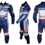 SUZUKI Branded Motorbike Leather Suit