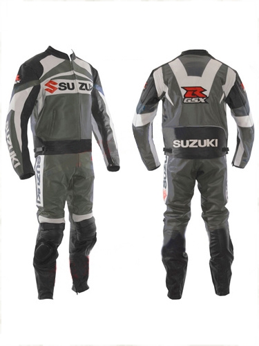 suzuki-gsxr-branded-black-motorcycle-leather-suit.jpg SUZUKI GSXR Branded Black Motorcycle Leather Suit - Image 1