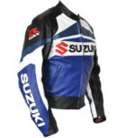 Suzuki GSXR Motorbike Leather Jacket
